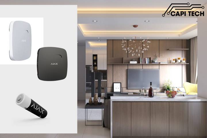 Cảm biến báo cháy không dây Ajax-capitech.vn