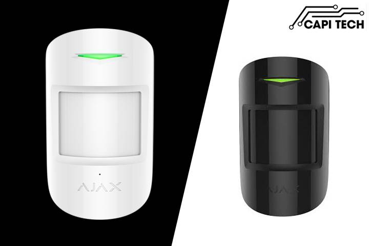 Cảm biến hồng ngoại kết hợp báo kính vỡ Ajax - CombiProtect- capitech.vn
