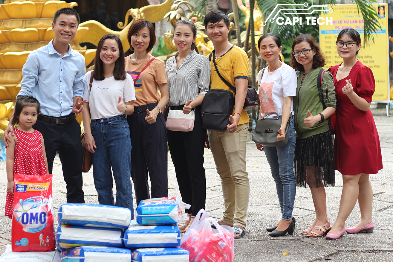 công ty capi tech đến chùa Kỳ quang capitech.vn
