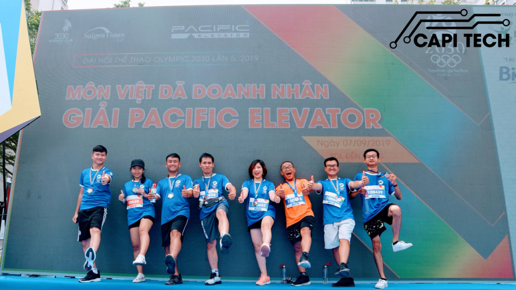 Capitech tham gia giải việt dã doanh nhân OLYMPIC 2030