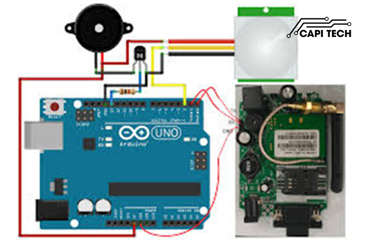 thiết bị chống trộm tự chế capitech