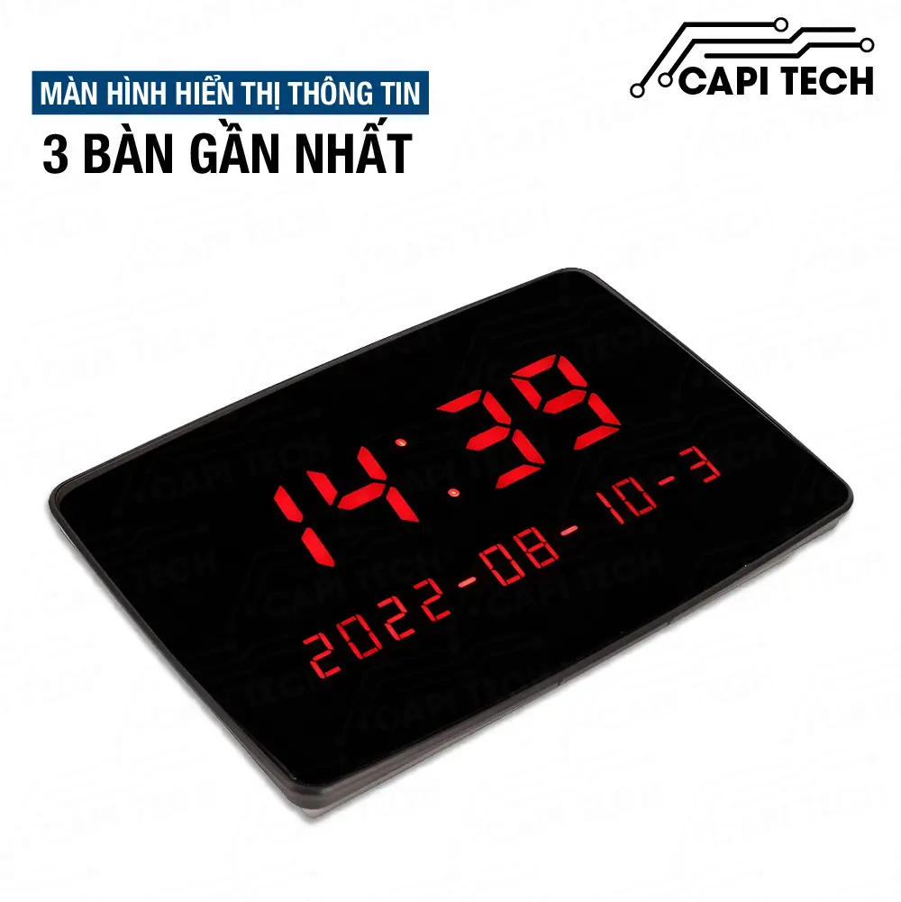 Chuông gọi phục vụ nhà hàng không dây PV02 PINGRON 20 chuong goi phuc vu nha hang khong day pingron pv02 07